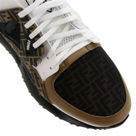 fendi sneakers farfetch|Fendi sneakers for men.